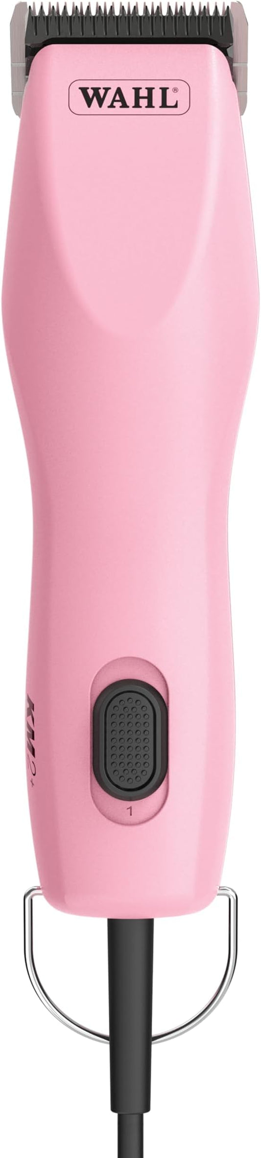 Wahl Pro Animal Thick-Curly Coat Clipper - Professional Pet Clipper for Curly Hair - Fur Care for Dogs & Cats - 2-Speed & Corded - Lightweight & Quiet - Durable - Ergonomic Design - Pink