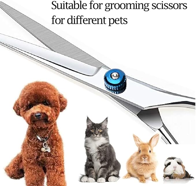 Dog Grooming Scissors, Stainless Steel Pets Grooming Shears
