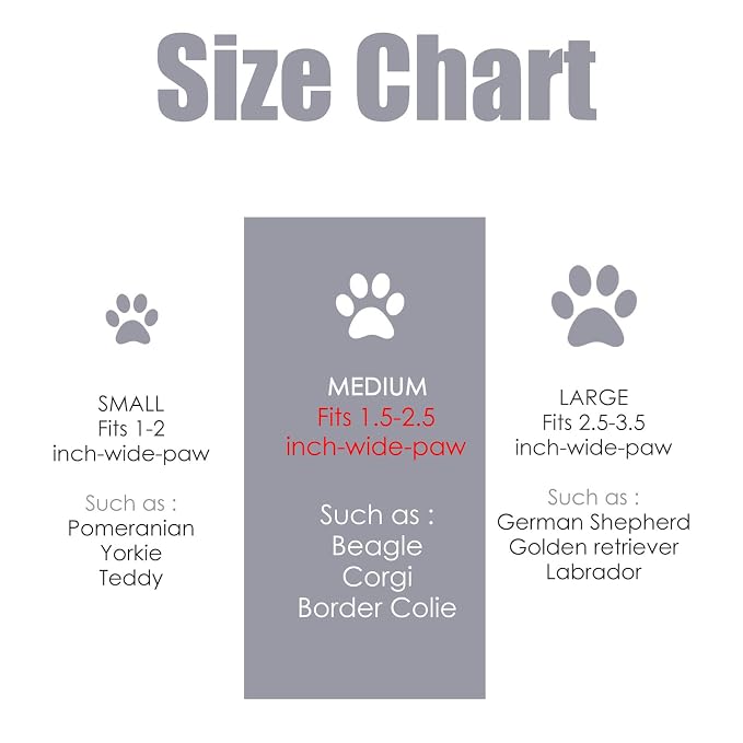 Dog Paw Cleaner for Medium Dogs, Dog Paw Washer, Muddy Paw Cleaner, Pet Foot Cleaner, Dog Paw Protector Kit