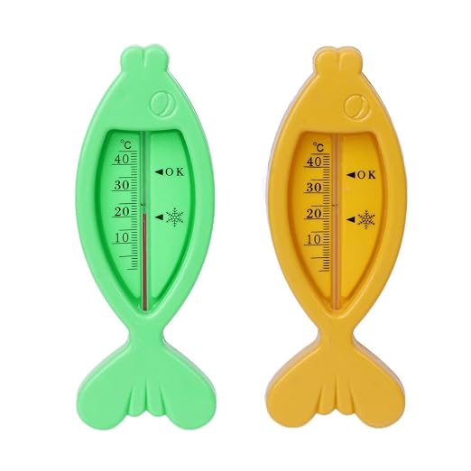 Water Thermometer Baby Bathing Fish Shape Temperature Infant Toddler Shower 1 Random Color