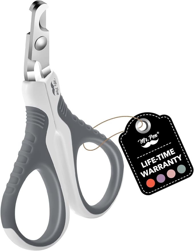 Mr. Pen- Cat Nail Clipper, Stainless Steel | Professional Sharp Cat Claw Trimmer for Small and Medium Cats, Pet Nail Clipper with Sturdy Non Slip Handle