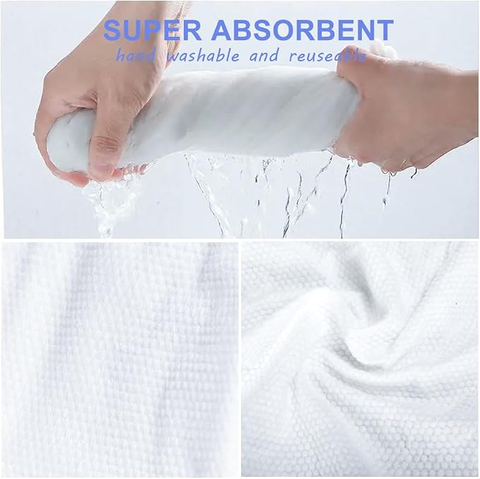 3-Pack Large Disposable Dog Towels, Absorbent Dry Wipes for Big Breeds | Absorbent & Quick-Dry / 27.5" x 47.2" Large Towel / Soft & Scratch-Free / Disposable & Time-Saving