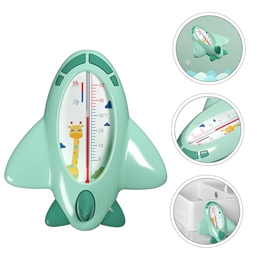 Baby Bath Water Cartoon Design Plastic Floating Accurate Temperature Measurement for Bathtubs and Pools for Infants and Toddlers