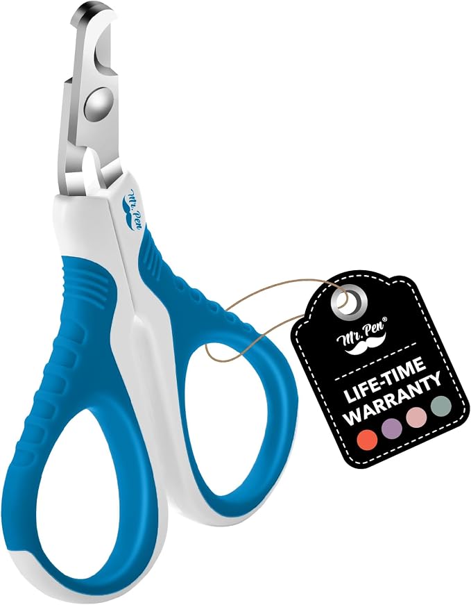 Mr. Pen- Cat Nail Clipper, Stainless Steel | Professional Sharp Cat Claw Trimmer for Small and Medium Cats, Pet Nail Clipper with Sturdy Non Slip Handle