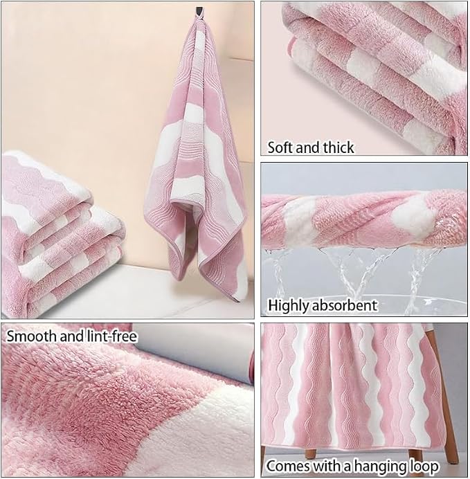 Microfiber Bath Towel 35x70in - Ultra Soft Quick Dry, Lightweight for Gym, Spa, Travel | Hotel Grade & Multi-Use| Single Pack