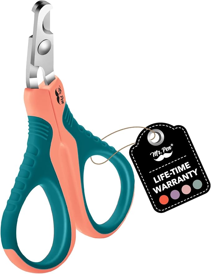 Mr. Pen- Cat Nail Clipper, Stainless Steel | Professional Sharp Cat Claw Trimmer for Small and Medium Cats, Pet Nail Clipper with Sturdy Non Slip Handle
