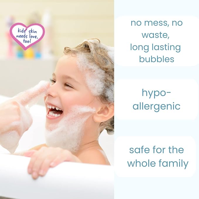 TruKid Bubble Podz Bubble Bath for Kids, Toddlers, & Babies, Tear Free Gentle & Refreshing Bath Bomb for Sensitive Skin with Natural Moisturizers, Non-Toxic, pH Balanced, Lavender Scent (10 Podz)