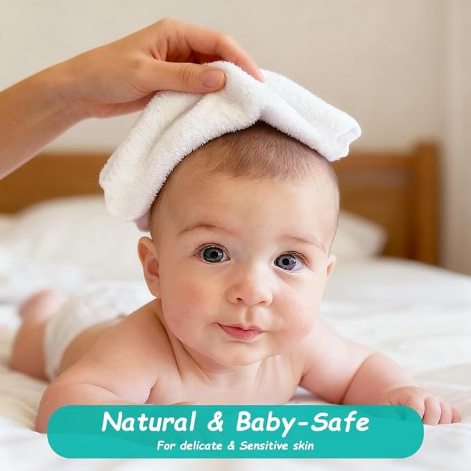 HOMEXCEL Baby Washcloths 20 Pack-Microfiber Coral Fleece Baby Bath Face Towel 11 x 11 Inch Extra Absorbent Soft Burp Cloth and Wash Cloths for Newborn-Infants and Toddlers,White