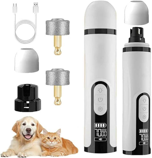 Silent Groom Pro Nail Grinder – Ultra-Quiet Dog Nail Grinder Safe & Efficient Pet Claw Care