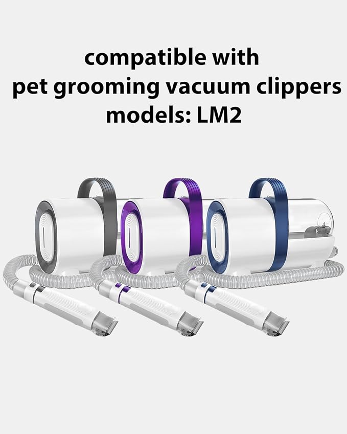Replacement Blades 2 Pack for ONEISALL Dog Hair Vacuum and Dog Grooming Kit, Low Noise Pet Clipper Replacement Blade for ONEISALL Replacement Blade, Cleaning Brush