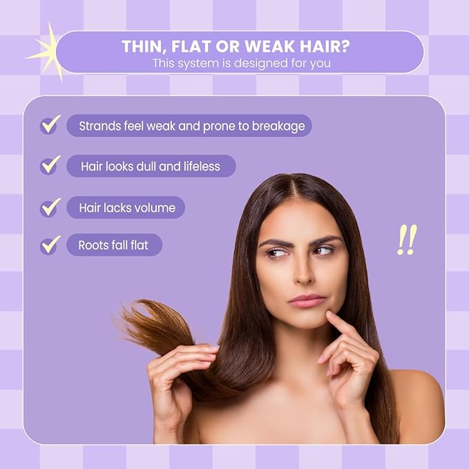 Luseta Biotin Shampoo and Conditioner Set with Argan Oil for Damaged Hair Repair, Growth and Thickening - Full Size and Travel Size (2x16.9 oz + 2x1.01 oz)