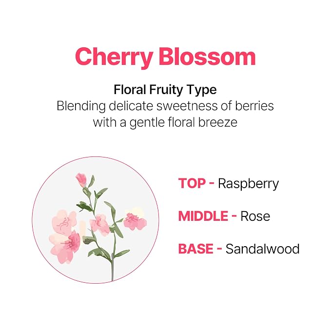 KUNDAL Honey & Macadamia Shampoo & Conditioner Limited Edition Ramadan Gift Set, Cherry Blossom, 16.9 Fl Oz Each, 2 Pack - Korean Hair Care Argan Oil Moisturizes, Protects & Restores Silky Softness