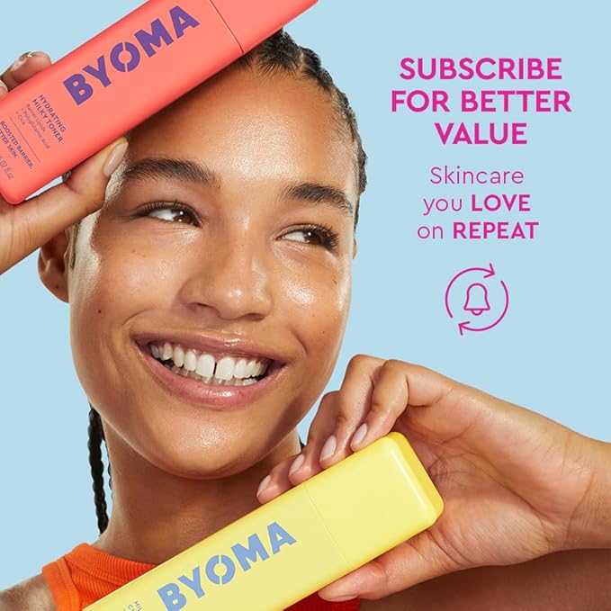BYOMA Hydrating Body Wash - For Normal to Dry Skin - Hydrating, Creamy Body Wash with Squalane, Beta Glucan - Cleanses, Softens & Soothes - Skin Barrier Repair - 16.9 fl oz