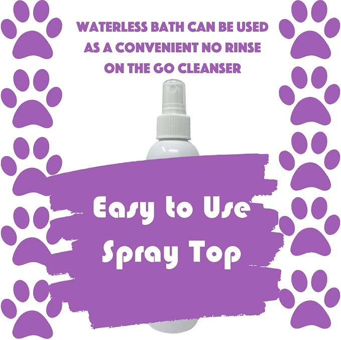 Speak Pet Products Natural Waterless Bath Spray, for Dogs, Calming Lavender, 8oz