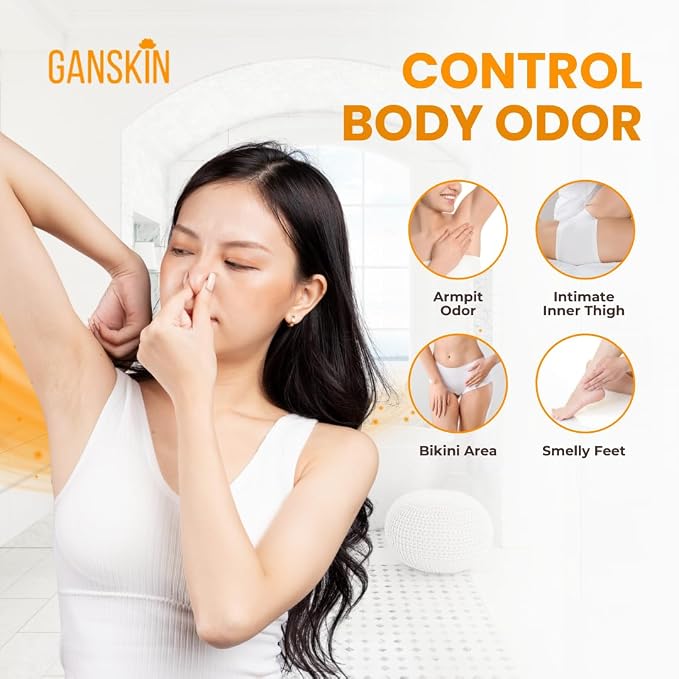 Persimmon Body Wash for Body Odor Control – Natural Deodorant Soap for Eliminating Odor – Underarms, Intimate Inner Thigh, Bikini Area, Smelly Feet – Purifying Deodorizing Soap, Kids Safe