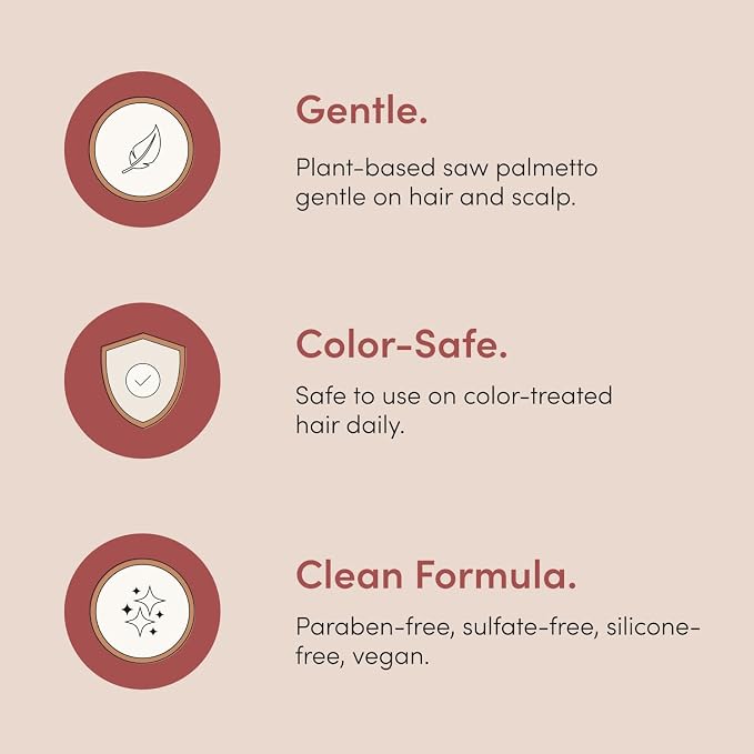 hims Thick Fix Shampoo & Conditioner Set - Saw Palmetto for Healthy Hair Growth & Thickening - Scalp Cleansing - Vegan, Sulfate-Free & Cruelty-Free - Eucalyptus Scent, 6.4 fl oz