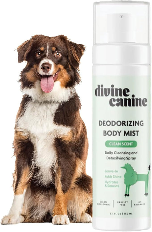 Dog Deodorizing Spray - Coat Freshener Between Baths - 5.1oz