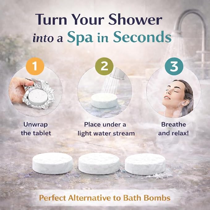 Shower Steamers for Women Gift Set, 24pc Shower Bombs Aromatherapy Gift Set w/Organic Essential Oils. Shower Melts, Bath Bombs for Shower, Birthday Gifts, Individually Wrapped & 4 Boxes of Pack of 6