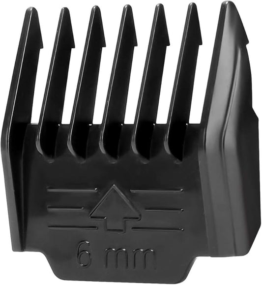Attachment Guide Comb Guards for oneisall Low Noise Dog Clippers #2, 6mm(1/4-Inch) Cut Length, Black for 26225202-003DE/P2/X3//X2