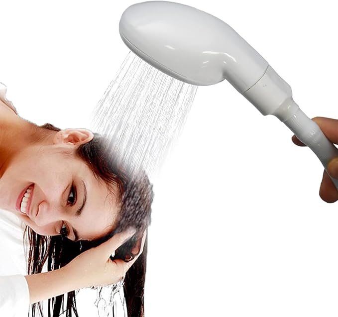 5m/16.4ft Portable Sink Hose Faucet Sprayer Sink Spray Rubber Hose Shampoo Sprayer Handheld Faucet Shower for Pets, Bathing Baby, Washing Hair, Rinsing Vegetables