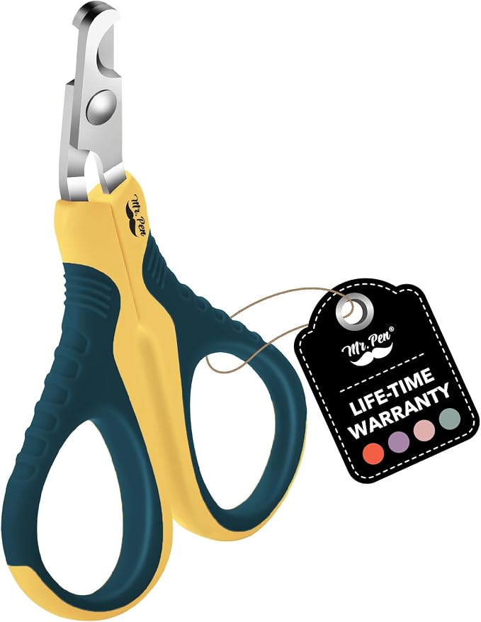 Mr. Pen- Cat Nail Clipper, Stainless Steel | Professional Sharp Cat Claw Trimmer for Small and Medium Cats, Pet Nail Clipper with Sturdy Non Slip Handle