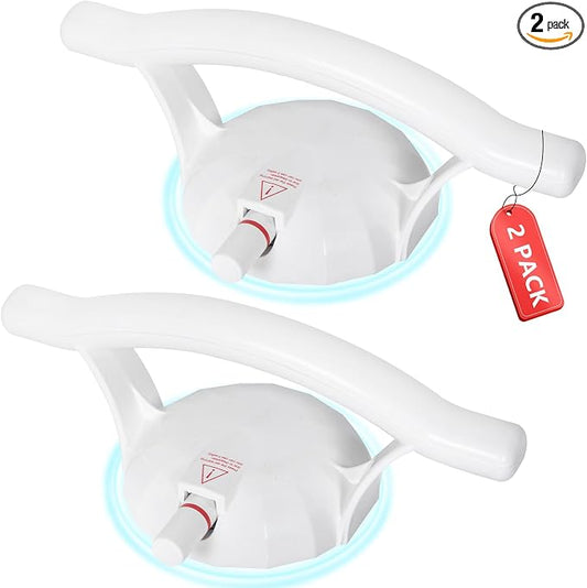 Upgraded Suction Grab Bars for Shower, 2 Pack 440lb Bathroom Safety Grab Bars for Bathtubs and Showers Heavy Duty, No Drilling Strong Suction Shower Handle for Seniors Elderly Disabled,Pregnant