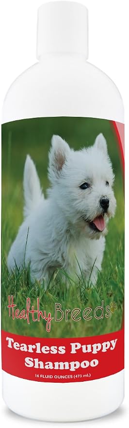 Healthy Breeds West Highland White Terrier Tearless Puppy Dog Shampoo 16 oz