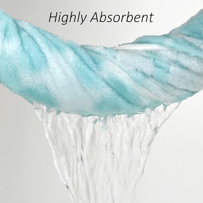 Cotton Towels for Bathroom Decor with Floral Jacquard, Super Soft and Absorbent Bath Towel Set of 2, Large Size 27.5x55 Inches