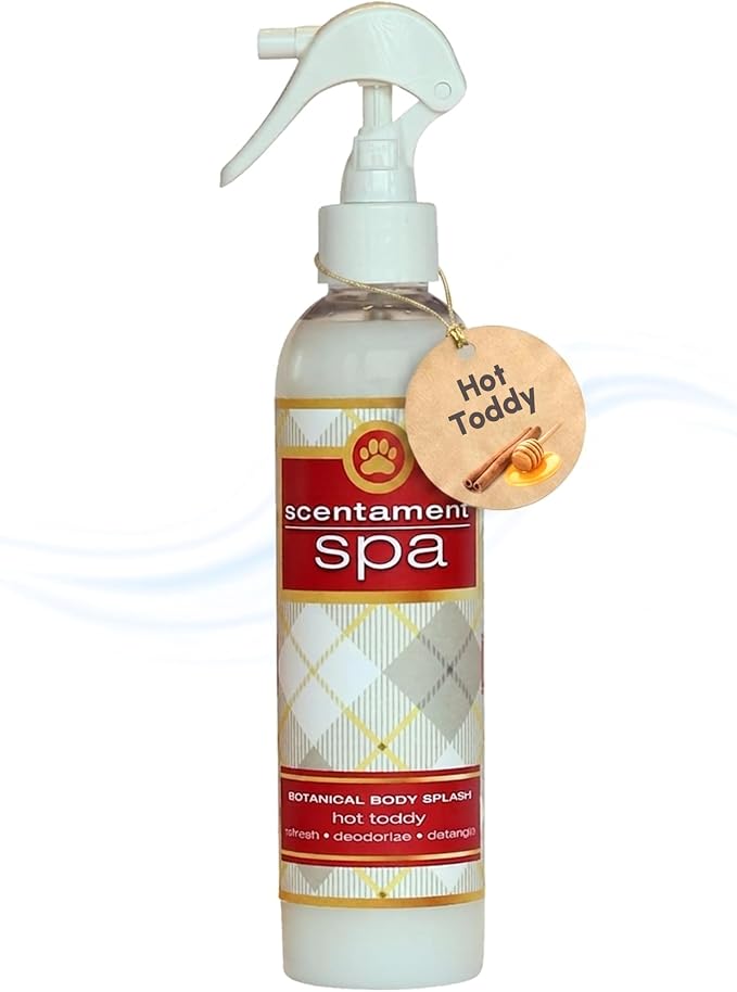 Best Shot Scentament Spa Seasonal Botanical Body Splash, Hot Toddy, 8 oz