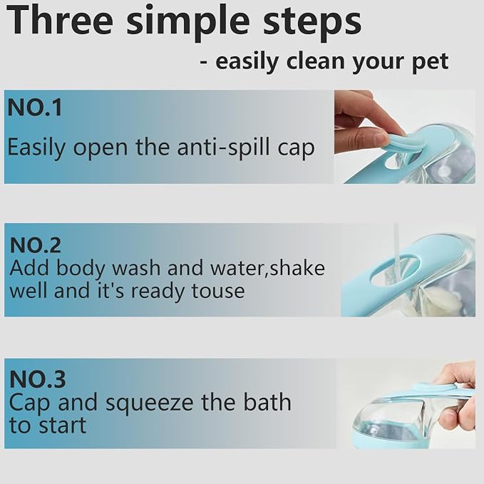 Brush with Soap Dispenser - 2-in-1 Dog Shampoo Brush & Massager,2025 Pet Bath Scrubber for Effective Cleaning and Grooming of Long/Short Haired Dogs and Cats During Bath Time-yellow
