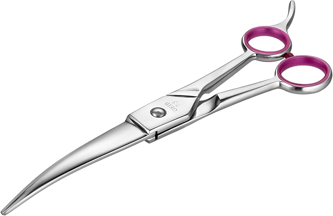 Geib Gator Stainless Steel Pet Curved Shears, 7-1/2-Inch