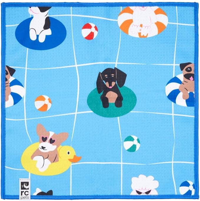 RC Pets Quick Dry Paw Towel Pool Party