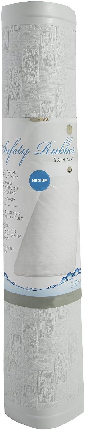 AquaTouch Rubber Safety Bath Mat, Medium 14' x 24' (Pack of 6)
