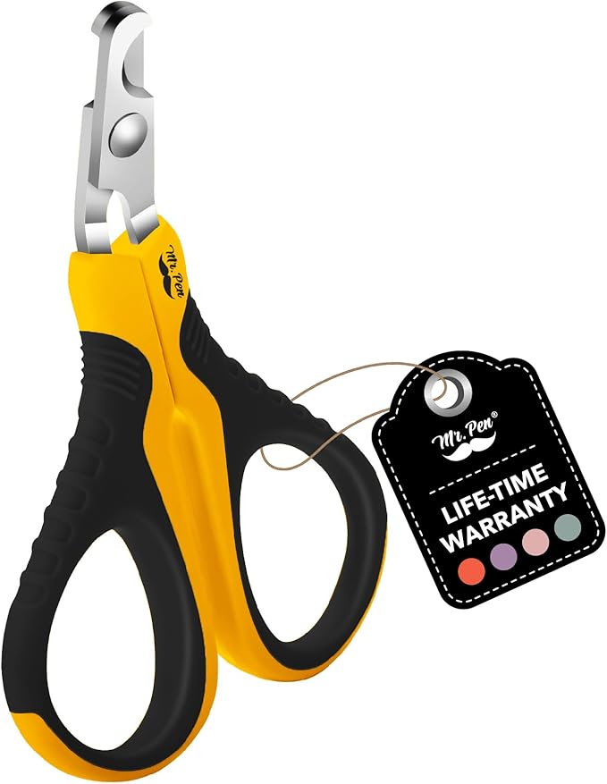 Mr. Pen- Cat Nail Clipper, Stainless Steel | Professional Sharp Cat Claw Trimmer for Small and Medium Cats, Pet Nail Clipper with Sturdy Non Slip Handle