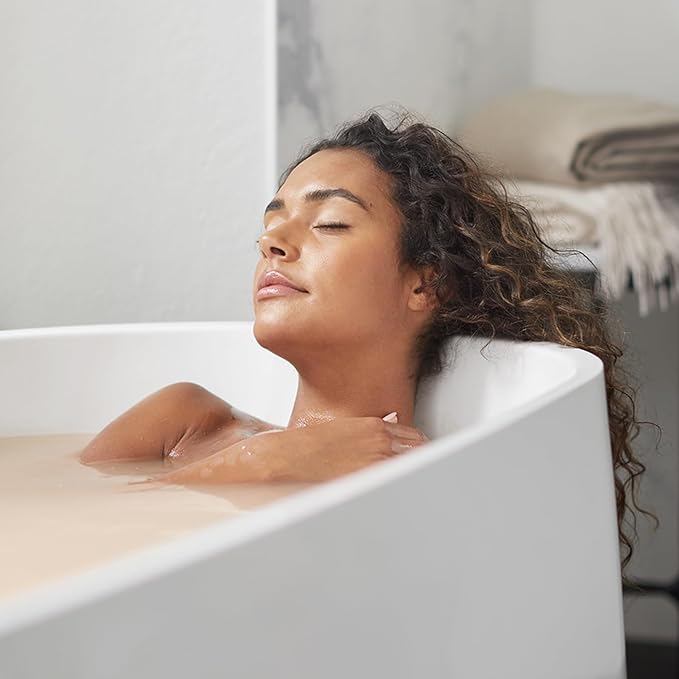 Sprig by Kohler Clary Sage + Patchouli Bath Bomb, Hypoallergenic, Made with Natural Botanicals & Premium Skincare Ingredients (Shea Butter, Coconut Oil, & Kaolin Clay) to Clarify and Energize - Focus