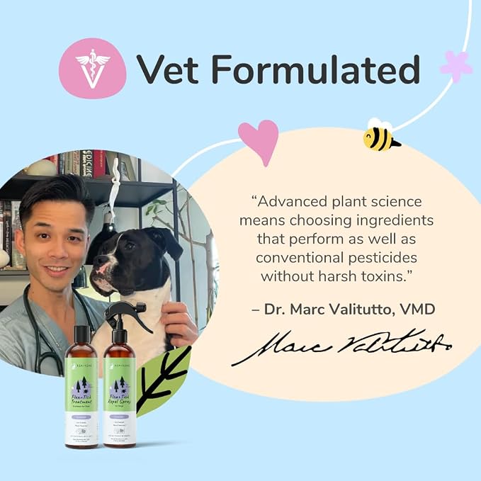 Flea Tick Protection Kit (Lavender Shampoo - Lavender Spray)