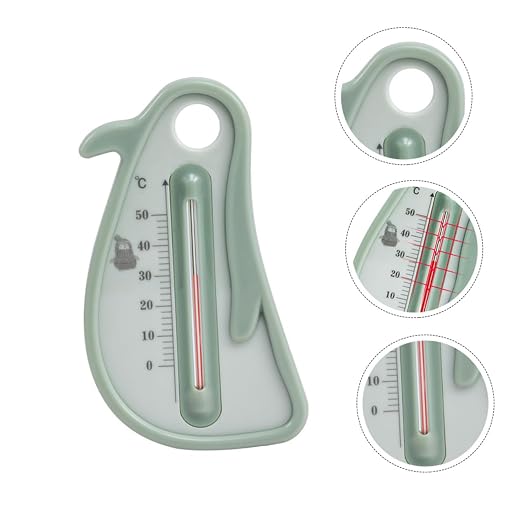 Totority Bath Thermometer for Tub, Penguin Shape Cartoon Water Temperature Sensor, Safe Bathing Essential for Newborns and Random Color Random Color