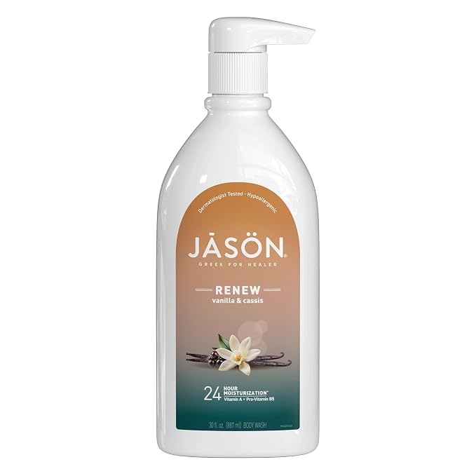 Jason Vanilla & Cassis Body Wash, 30 Fl Oz