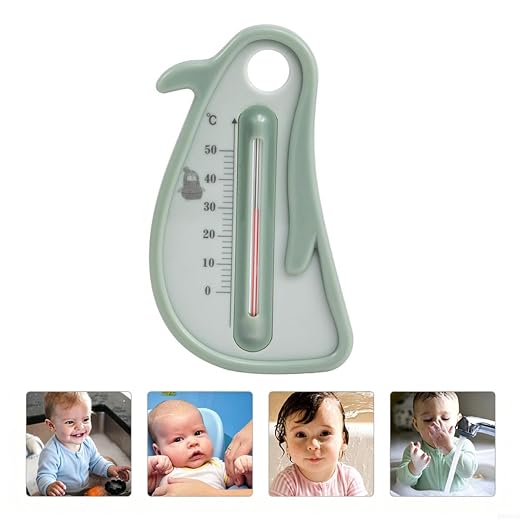 Water Temperature Measurement Tool Penguin Bath Thermometer for Babies and Safe Bathing Water Gauge Floating Cartoon Design Random Color Random Color