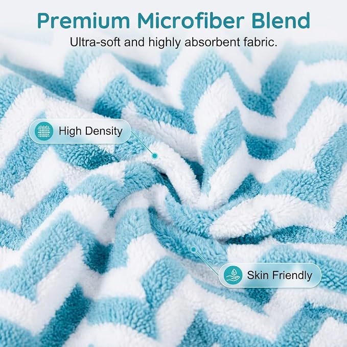 Dog Bathrobe and Drying Towel, Super Absorbent Microfiber Pet Drying Robe, Soft Coral Fleece Puppy Bath Coat with Adjustable Fastener, Easy-to-Put-On Dog Towel (Green, S)