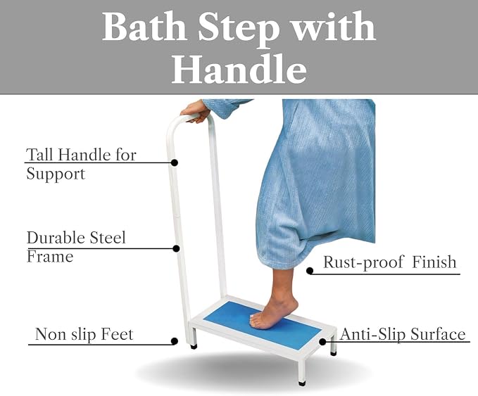 Jobar JIIZB6855EA - Bath Step with Handle