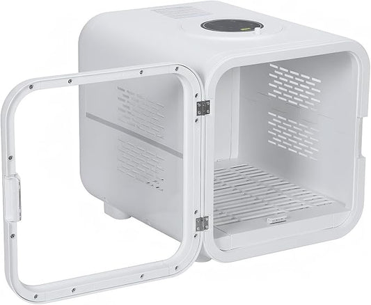 53L Dog Hair Dryer 360° Drying 3 Adjustable Speed Settings Pet Dryer Box with Smart Temperature Control for Cats and Dogs