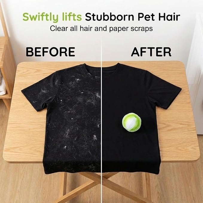 12Pcs Pet Hair Remover for Laundry, 2026 Reusable Dog & Cat Hair Remover, Efficient Debris, Hair Cleaner, Pet Hair Catcher for Clothes, Bedding, Washing Machine Hair Catcher (Large Green)