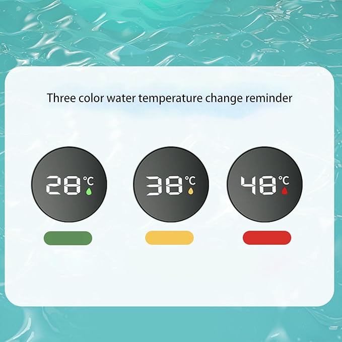 Bath Thermometer Floating Toy with 3 Color Temperature Indicator for Infant Bathing, Instant Reading Safety Alert, Whale Shape Water Temperature Thermometer