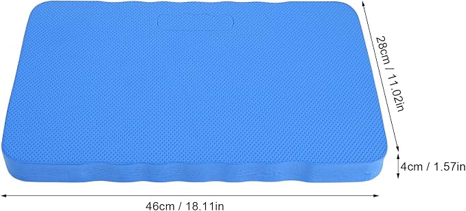 Garden Kneeling Pad, 4cm Thickness EVA Garden Kneeling Cushion, Portable Kneeling Pad for Gardening Cleaning Baby Bath Yoga (Blue)