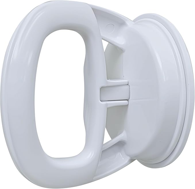 Changing Lifestyles - Safe-er-Grip Traveler Balance Assistant Bar | Traveler Balance Bar White Plastic Design Suction Cup Mount Tool-Free Installation Bath and Shower Use