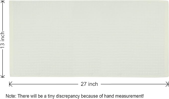 Mia's Dream Cotton Bathroom Hand Towels Set,3 Pack,13" x 27",Beige | Quick Drying Hand Towels for Bathroom & Kitchen, Thin Bath Towels and Washcloths Sets, Soft Face Towels