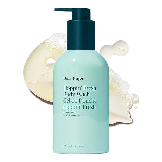 Ursa Major Hoppin’ Fresh Body Wash | Natural Body Wash to Cleanse, Soothe & Hydrate Skin | Sulfate-free, Clean Ingredients, Cruelty Free & Non-Toxic| For Men and Women | 10 oz