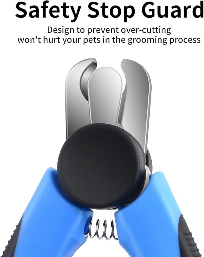 Pet Nail Clipper and Trimmer for Dogs and Cats, Professional Grooming Set with Nail File