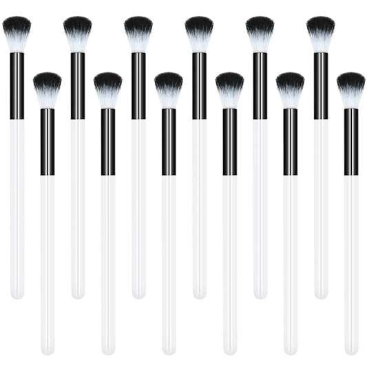 12 PCS Eyelash Cleaning Brush, Lash Bath Brushes Bulk, Eye Lash Brushes for Cleansing for Lash Extension, Lash Wash Brush, Lash Shampoo Brushes Bulk, Eyeshadow Brush Set Professional